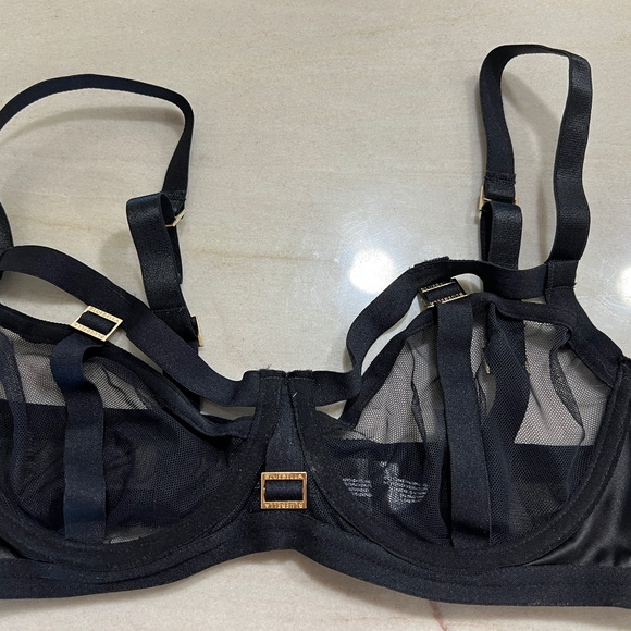 Victoria's Secret Bluebella Collection Strappy Sheer Bra - Picture 1 of 4